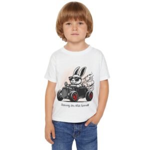 Bunny on the hunt! Boys T-Shirt Design