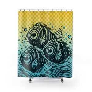 Family of Fish Shower Curtain