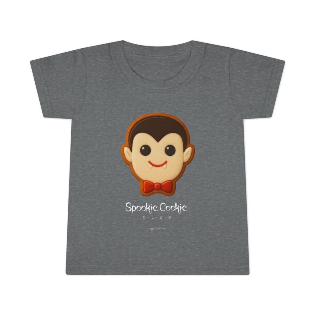 Dracula Spookie Cookie Club Halloween T-Shirt Toddler Unisex